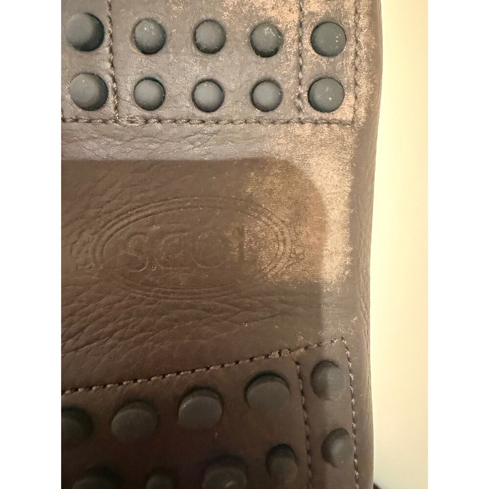 Tod's Men's Gommino Leather Driving Loafers – Brown, Size EU 46/US 12 - Picture 5 of 6